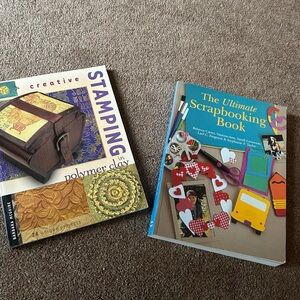 Creative Stamping in Polymer Clay & The Ultimate Scrapbooking Book